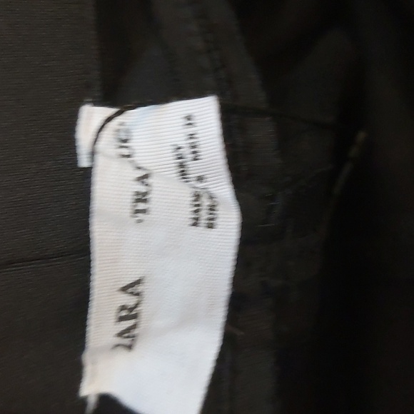 Zara faux leather joggers nwot size S - Picture 6 of 8